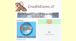 Desktop Screenshot of inestetismi.it