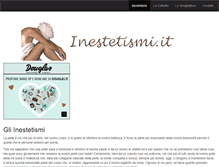 Tablet Screenshot of inestetismi.it